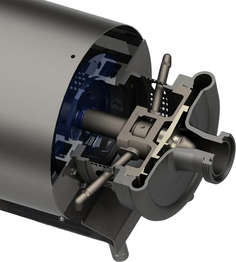 Pompa centrifuga flussata, foto 2