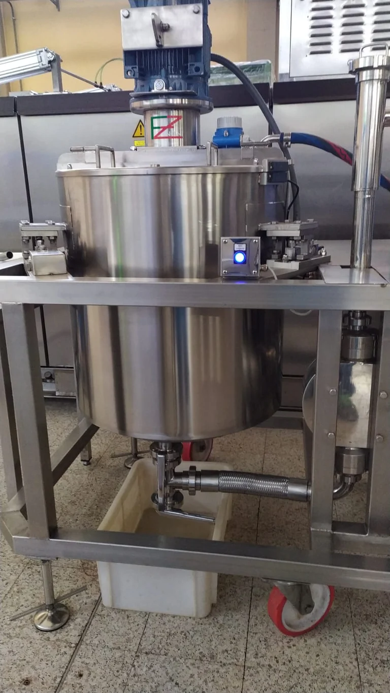 Impastatrice per sfoglie di wafer — FZ INOX
