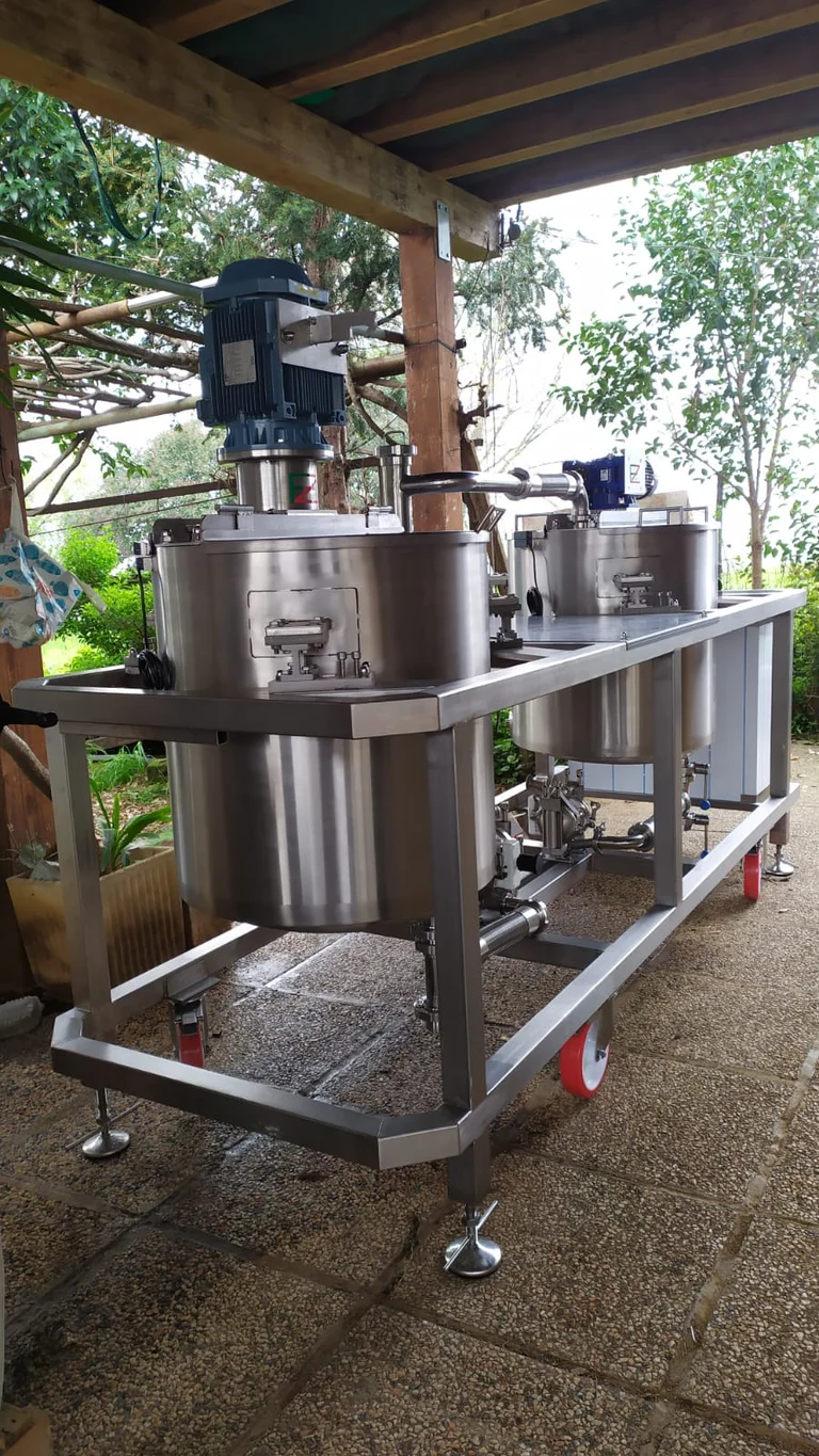 Impastatrice per sfoglie di wafer — FZ INOX
