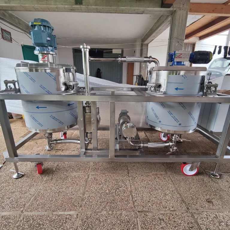 Impastatrice per sfoglie di wafer — FZ INOX