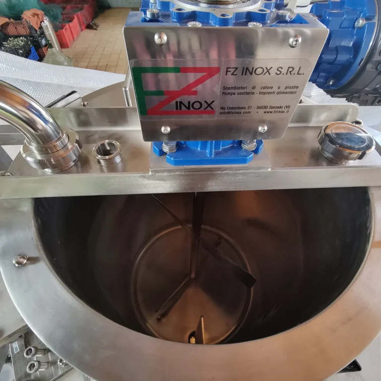 Impastatrice per sfoglie di wafer — FZ INOX